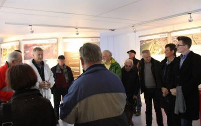 Abschluss in der Ausstelluung